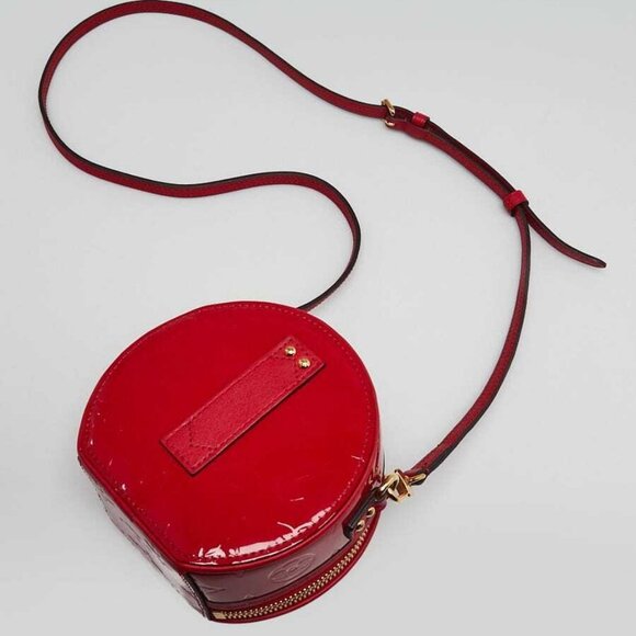 Louis Vuitton Cerise Monogram Vernis Mini Boite Chapeau Bag - Picture 2 of 12